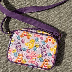 Loungefly Care Bears Valentine's Day Hearts Camera Crossbody Bag
